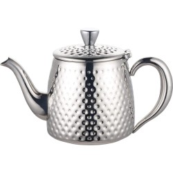 Café Olé Sandringham theepot - Zilverkleurig - 1 liter