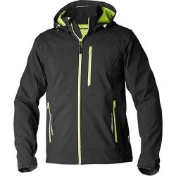 Top Swede 352 (V) Hooded Softshell-Zwart-XL