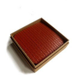 BENDL Onderzetters - Brandweerslang - Industriële look - Anti-slip - Vaatwasserbestendig - Rood - 6 stuks