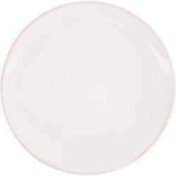 Enza Fasano  - Dinerbord Pizzolato Bianco 28,5cm - Dinerborden