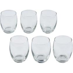 18x Drinkglazen transparant 350 ml - Sapglazen - Waterglazen