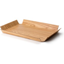 Continenta Dienblad met Antislip Bekleding - 45x34cm - Hout