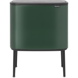 Brabantia afvalemmer Bo Touch Bin pine green, 11 + 23 L