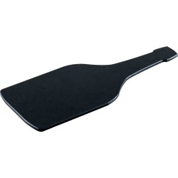 Finest by ATMK - HAARLEM - Duurzaam & vaatwasserbestendig - borrelplank, snijplank en serveerplank - fles borrels - zwart - 47x16cm