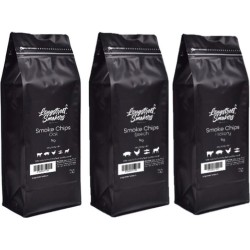 Longstreet Smokers - Rooksnippers - Trio snippers Beuk,Eik en Hickory