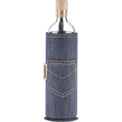 Flaska glazen waterfles Jeans 0,5l