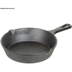 Fox outdoor bbq steelpan / skillet / koekenpan diameter 20 cm gietijzer