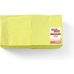 Servetten 2-Laags Kiwi | Grote verpakking 250 Stuks | Take Dis