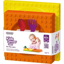 Placematrix Ontbijtset - Voor Kinderen - Kleur Assorti
