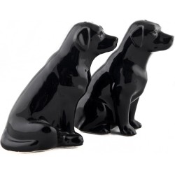Quail Peper en Zout set - Zwarte Labradors