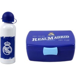 Real Madrid CF - Broodtrommel - Lunchbox - Lunchset - Drinkbeker - 500 ml