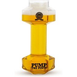 Bar Bespoke Beer O’clock Dumbbell Bier Pint Drinkglas (650ml)