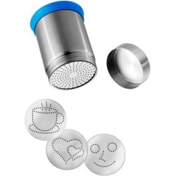 Motta 00030/00 Motta - Cocoa / Chocolate Shaker met 3 motieven