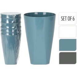 Beker 350Ml Set Van 6 Stuks (1 stuk) assorti