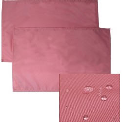 JEMIDI Buiten placemats placemats placemat placemats waterafstotende placemat - Aantal 2 - Oud roze