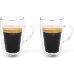 Bredemeijer - Dubbelwandig glas espresso 100ml (set van twee stuks)