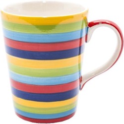 Koffie- of Theemok Keramiek Horizontaal Regenboog