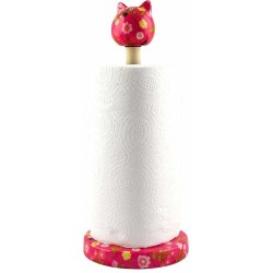 Pomme pidou Kat Caramel - Keukenrolhouder - Medium - Flowers In Bloom Candypink