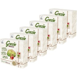 Grazie Natural - duurzame servetten - 2 laags - 6 x 50 servetten