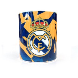 Real Madrid tas - mok MD blauw/geel