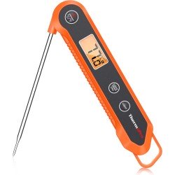 Thermo Pro digitale vleesthermometer TP-03H voor keuken en BBQ – Inklapbaar – Waterdicht - Kernthermometer – Suikerthermometer – Kookthermometer – Voedselthermometer
