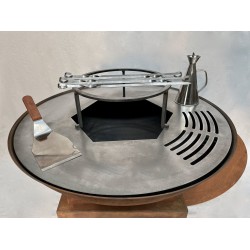 Spiezenset RVS 45 cm