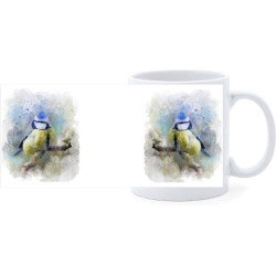 Beker - Aquarel Pimpelmees - 1 stuk