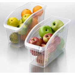 Koelkast Organizer - Lade Organizer - 29x13x17 cm - Small - Transparant