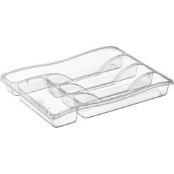 Bestekorganizer Privilege Transparant Plastic (33 x 25 x 5 cm)