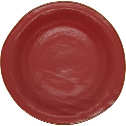 Vivi Oggi - Diepe Borden - Pastabord - Ø 24cm - Rood - Italië