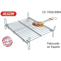 Algon - Barbecue grill - Los rek - 35x40cm - Dubbele zinklegering - Met handvat