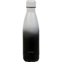 FLASKE Gradient Mono - RVS Drinkfles van 500ML- Geschikt als waterfles, thermosfles en thermoskan