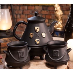 Harry Potter "Hogwarts" Theepot set met 2 ketels