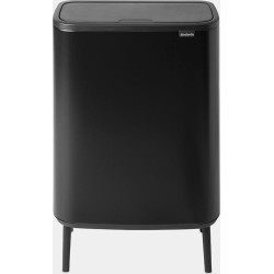 Brabantia - Bo Touch Bin Hi 60 L Matt Black