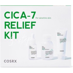 COSRX CICA-7 Relief Kit (3 step) 30 ml, 10 ml, 15 ml