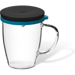 PO: Savor Tea Glass - black/blue