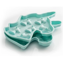 IJsblokvorm silicone - ijsblokjesvorm voor kinderen - unicorn - muntgroen - cadeau - gadget - wonen en keuken