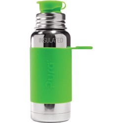 Pura thermos sportfles - Plasticvrij - 475 ml - Groen