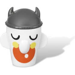 PO: - Beker Voor Kinderen Met Deksel - Face mug - Viking