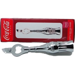 Coca cola fles en blik opener - licensed product  - geschenkdoos