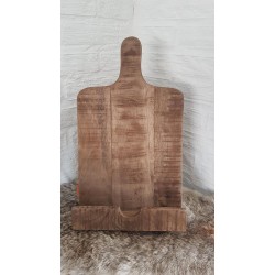 Robuuste boekenstandaard - Hout - Bruin - Hoogte 38cm