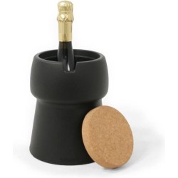 Bubalou Champagnekoeler - CHAMP 1-Bottle Cooler - Wijnkoeler - Wicked Black/Zwart