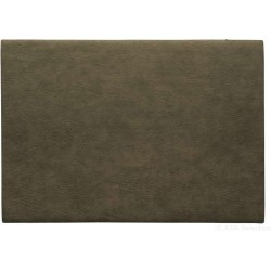 ASA Placemat  - vegan leather / imitatieleer - 33x46cm - khaki