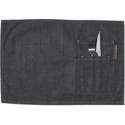 Chaud Devant Demin Placemat - Blauw (2 stuks)