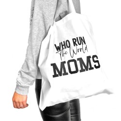 Canvas tas who run the world moms