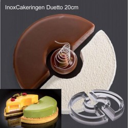 Cake-Idea Bakringenset "Duetto 20cm"