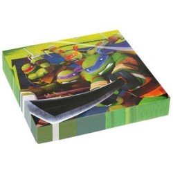 Ninja Turtles servetten 20 stuks