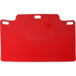 Pack Bag zak open houder. Rood. Voor vuilnis, plastic afval of tuinafval. 95 cm.