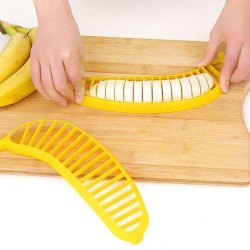 3 Bananen Snijder - Keuken Gadget - Fruit Snijder - Accesoires - Bananensnijder - Fruitsalade