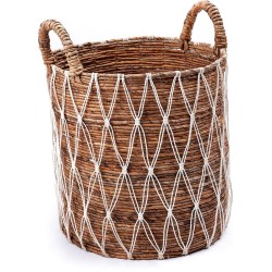 Soeji - Gariau - Mand / Opbergmand - Handgemaakt - Naturel - Medium